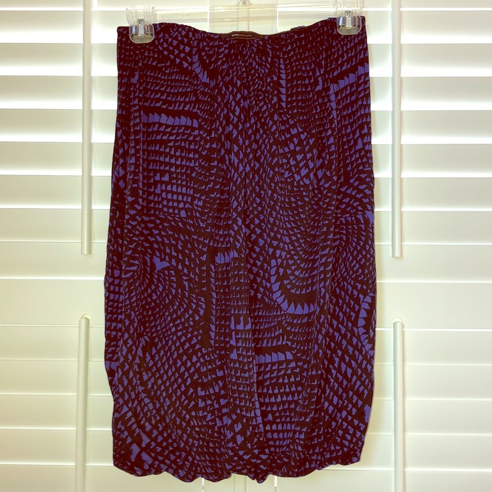 NWT BCBGMAXAZRIA bubble hem mini dress